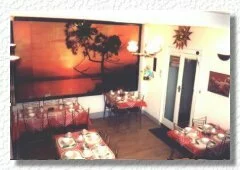 The dining room